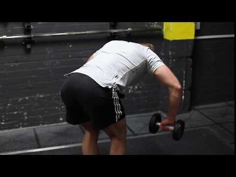 Bent Over Dumbbell Rear Delt Rows