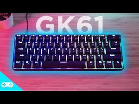 Как настроить клавиатуру gk61
