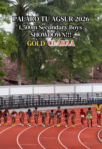 CLARAA 1500m Showdown — Palarong Pambansa AgSur 2026 Gold