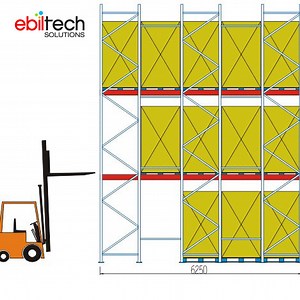 [Hot Item] Ebil-Storage Rack Industry Heavy Duty Drive in Pallet Rack