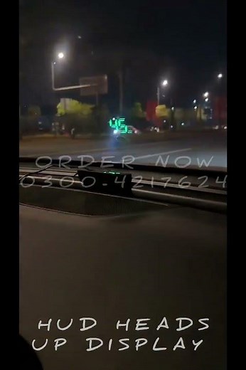 Car GPS Speedometer HUD Head-up Display Digital Speed Meter with KMH MPH Dispaly Plug and Play For