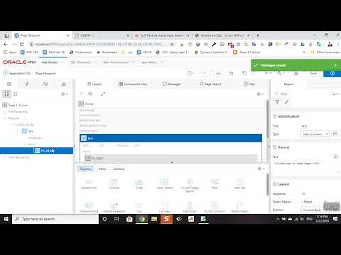 Page Designer [ Rendering ] with English subtitle -- full track be oracle APEX developer [ Udemy ]