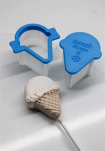 Cute Ice Cream Cutter Collaboration with Daisy Makes