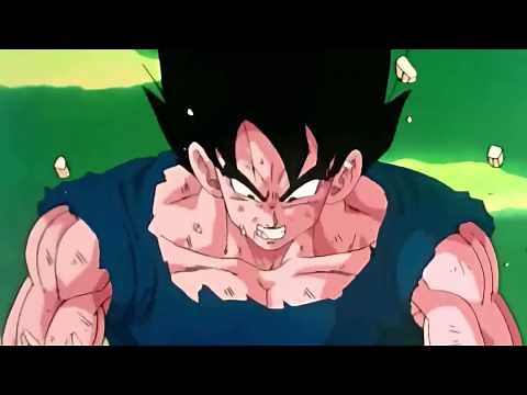 DBZ KAI Goku goes super saiyan for the first time [HD]