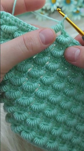 One Row Repeat Crochet Pattern |🥰 Quick & Beautiful #crochet #knitting