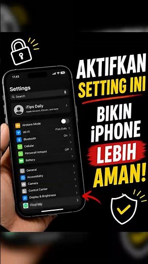 Aktifkan Setting Ini Sebelum iPhone Kamu Hilang‼️