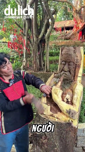 Bí mật đằng sau TƯỢNG NHÀ MỒ TÂY NGUYÊN ở Khu du lịch Ko Tam #dulịchgiảitrí