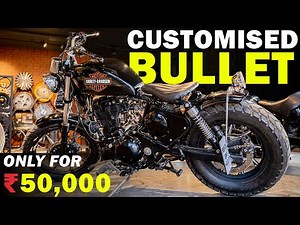 Bullet Modified for 50k at Rideofy 🔥 Custom Royal Enfield Modified