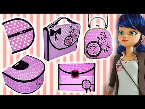 ♥ 5 Manualidades Paso a Paso de Marinette (Miraculous Ladybug) Compilation ♥