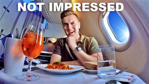 ITA Airways A330-900neo Business Class - Interesting Meal (2024 review) | Nonstop Dan