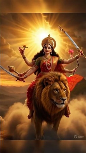ॐ ह्रीं दुं दुर्गायै नमः॥🙏🌹🚩 #shortvideo #maadurga #durga #durgamata #ytshorts #hindu #india #gujju