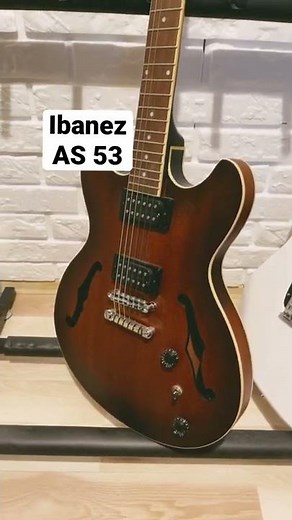 Ibanez AS53 - Awesome Semi-Hollow Body Guitar! #shorts #ibanez