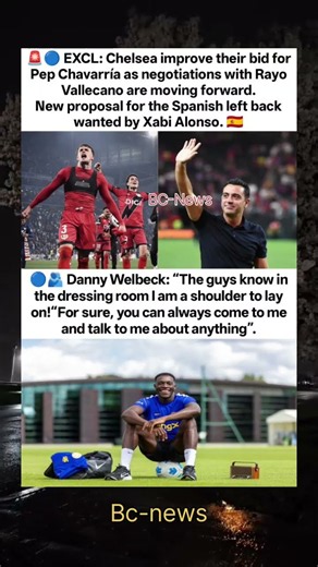 🔵🫂 Danny Welbeck: “The guys know in the dressing room I am a shoulder to lay on!”