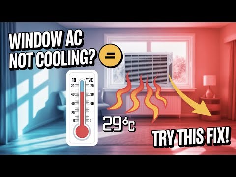 Window Air Conditioner Not Cooling? Try This!