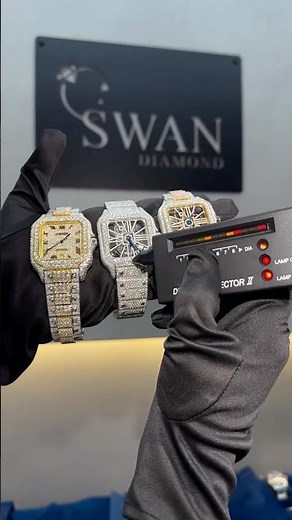 🔥 Cartier Iced-Out Watch Collection | Two Tone Diamond Watches (Pass Diamond Tester) 💎⌚