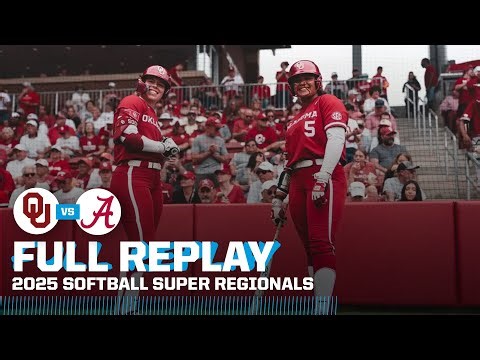 Oklahoma vs. Alabama: 2025 NCAA softball super regionals Game 2 | FULL REPLAY
