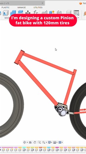 The chain-stay/crank/chain-ring is always a tricky section to design around. This fat bike is causing a few extra head scratches... | BTR Fabrications