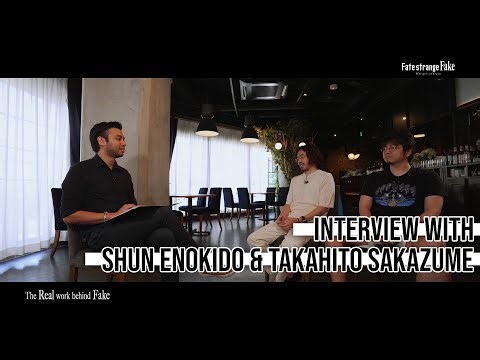 The Real Work Behind Fate/strange Fake | Gigguk Interviews Shun Enokido and Takahito Sakazume