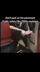 Don't park on the pavement Public safety Film 1980s nostalgia #nostalgia #safety #pavement #publicsafety #tv #advert #1980s #80skid #80sthrowback #road #roadsafety #traffic #shocking #path #filmclips #childhood #childhoodmemories #retro #vintage #genx #public #parking #parkingticket | Nostalgia Wizard
