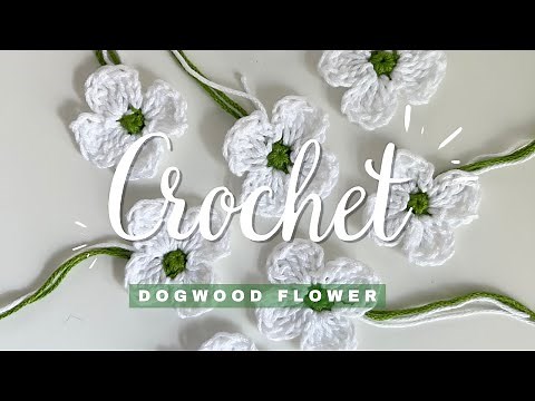 How to Crochet a Dogwood Flower