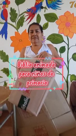 Cómo hacer una Biblia abierta de cartón para niños