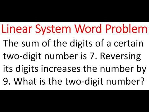 Finding Digits Of Two Digit Number