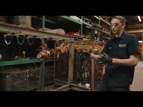 Watch us clean and refresh a Load Chain Before Paint