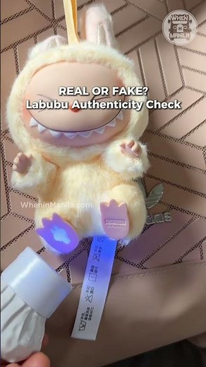 REAL OR FAKE? Labubu Authenticity Check! ✅ #labubu #authentic #blindbox