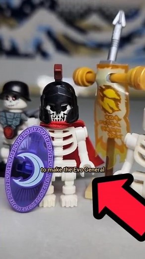 Evo Skeleton Army in LEGO! 💀🗡️