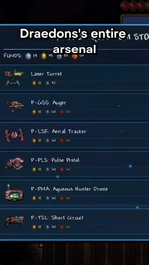 How to get draedon's entire Arsenal