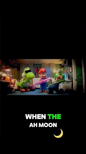 🌕 When The Moon Hits Your Eye Like A Big Pizza Pie That's A YOSHI! (Meme) #thesupermariogalaxymovie