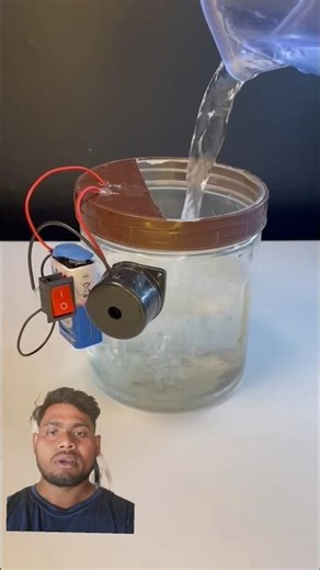 School Water Alarm Project 💧#SchoolProject#ScienceProject