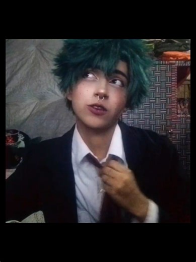 Cosplay de My Hero Academia: Deku y su Corbata