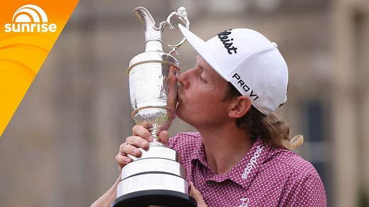 36K views · 850 reactions | BREAKING NEWS Cameron Smith has become the first Australian golfer to win the British Open since Greg Norman claimed the title back in 1993. | Sunrise | Facebook