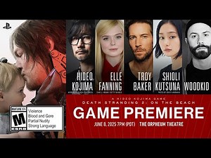 DEATH STRANDING 2: ON THE BEACH - Game Premiere - Orpheum Theatre - June 8, 2025