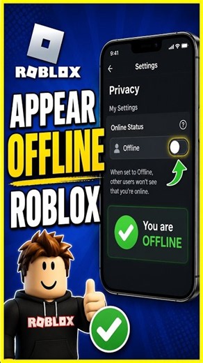 How To Appear Offline On Roblox