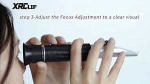 Brix Refractometer with ATC, Handheld Brix Meter Hydrometer 0-32% Portable Sugar Content Reader for Fruits, Saccharimeter Refractometer Set: Amazon.com: Industrial & Scientific