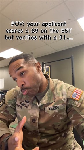SSG Kelly 💪🏾 | **REMINDER** The qualifying score to enlist in the Army is a 31 or higher. BUT!!!! We have a program in the Army called Future Soldier... | Instagram