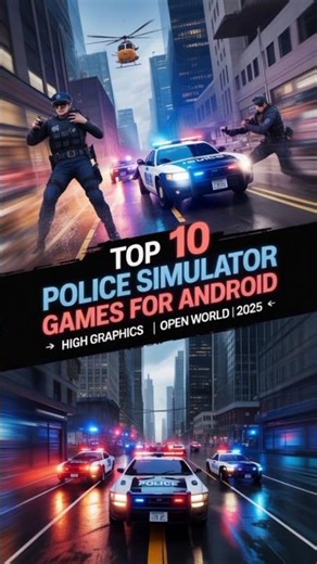 Top 10 Police Simulator Games For Android #policegames #mobilesimulator #androidgames