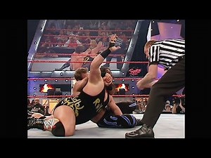 Chris Benoit Vs Rhyno | World Heavyweight Championship Match! 03/22/2004
