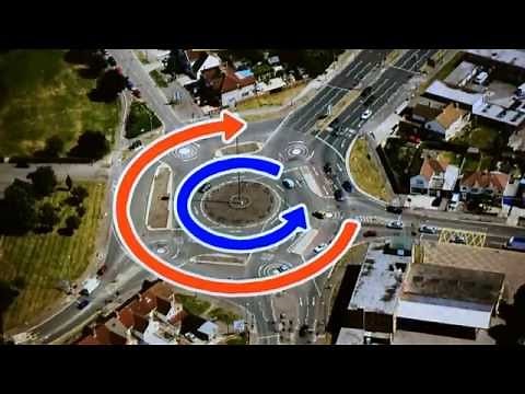 【車】世界一複雑な環状交差点 マジック ラウンド アバウト Roundabout Traffic