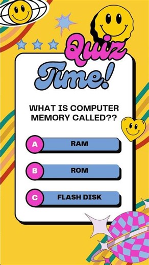 💻 Mind-Blowing Computer Fact! #quiz #computer #memory #trvia