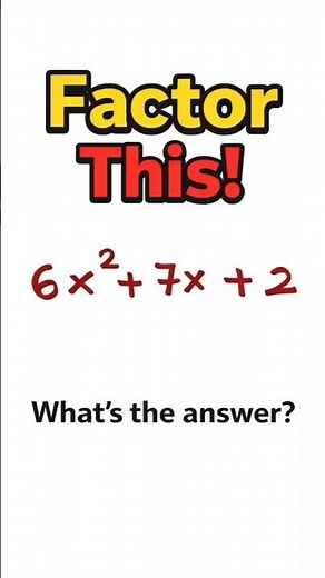 factorization #maths #mathstricks