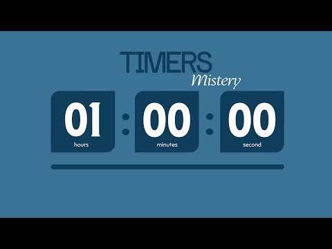 1 Hour Silent Timer ⏱️ | No Music, No Alarm | Study • Work • Focus • Classroom