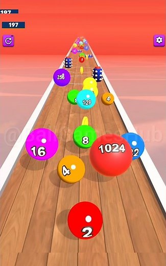 Ball Run 2048 Infinity Mode + 3 Ball Run Games | 20s Epic Shorts 🔥#shorts | Ball Run Combo