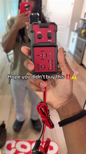 Quickly checks 4-pin and 5-pin relays to help identify electrical issues fast, saving time on troubleshooting car problems 🔌 #TikTokShopStockUp #CarTools #AutoRepair #GarageEssentials #DIYAuto