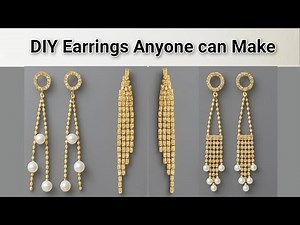 DIY Dangle Earrings | Easy Handmade Jewelry Ideas for Beginners