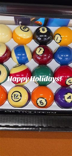 #Christmas #Billiards #8ball #blackfriday #holidays A New Pool Table for Christmas!