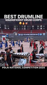 Best Drumline 🔥🥁 Magnificent Drum Corps 🔥 PDLAI National Competition 2025 #percussion #drumline #nationals #DLC | North To South