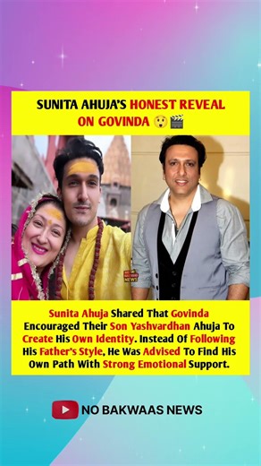 GOVINDA NERVER HELPED HIS SON 😱😥 #shorts